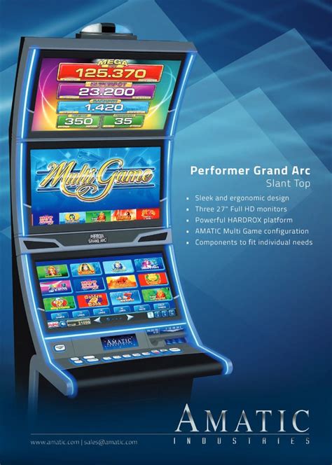 amatic gaming machines|Amatic™ .